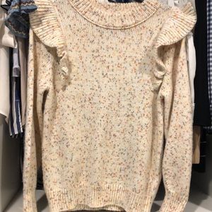 Ruffle sweater